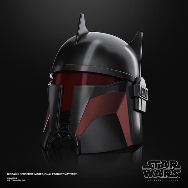 Moff Gideon premium elektroniskt hjälm, med avancerade LED-lampor, cosplayartikel, från 14 år, Star Wars The Black Series