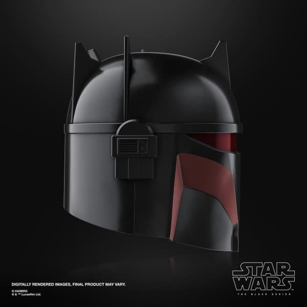 Moff Gideon premium elektroniskt hjälm, med avancerade LED-lampor, cosplayartikel, från 14 år, Star Wars The Black Series