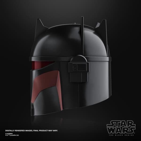 Moff Gideon premium elektroniskt hjälm, med avancerade LED-lampor, cosplayartikel, från 14 år, Star Wars The Black Series