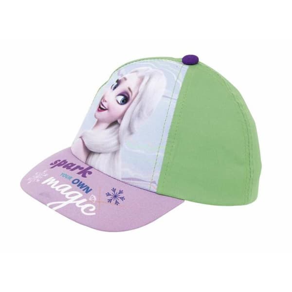 Barnkeps Frozen Memories Blå Vit Grön Lila 46 cm