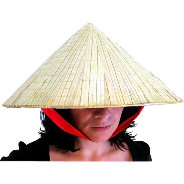 Vietnamese Halmhatt - Okänd Märke - Gul