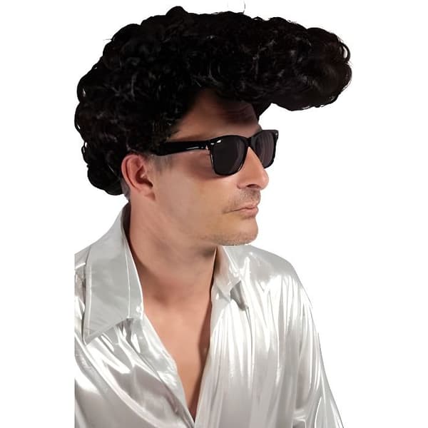 Svart Bananperruque
