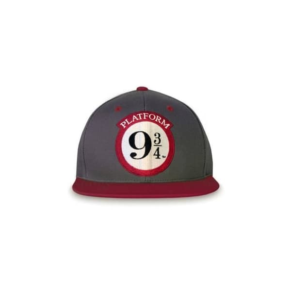 Snapback Platform 9 3/4 Keps - LOGOSHIRT - Harry Potter - Grå - Svart - Bomull - Sportkläder