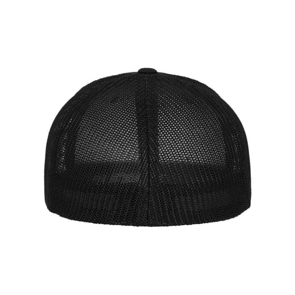 Truckercap - Flexfit - Svart - 60% bomull - 40% polyester - Bekväm