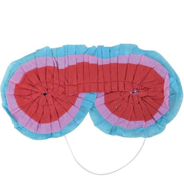 Masque bandeau för Piñata blå, röd och fuchsia - PTIT CLOWN - REF/82089 - Barn - Unisex - 2 års garanti