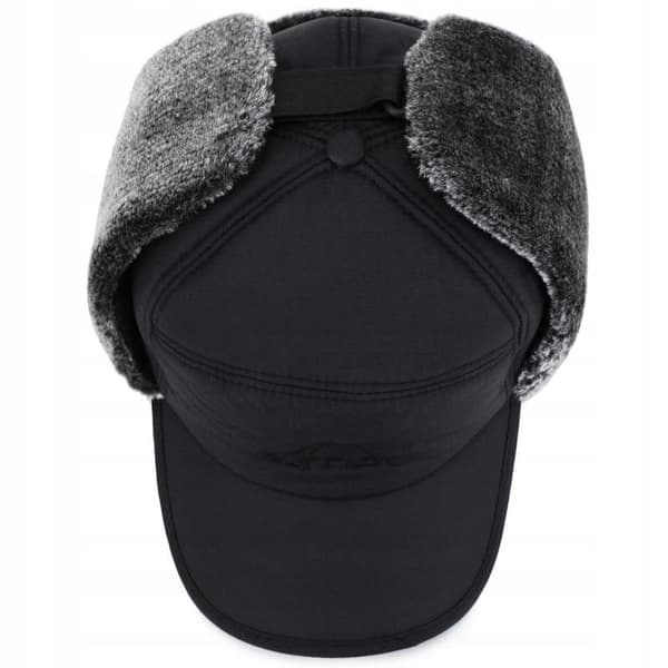 Supplex VARM VINTER SVART SKIDMASK Balaklava med VISIR