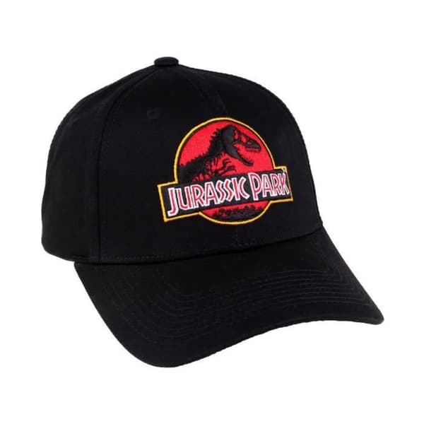 Basebollkeps - COTTON DIVISION - Jurassic Park - Bomull - Svart logotyp - Unisex