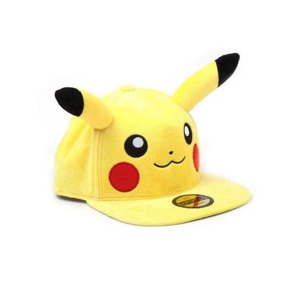 Pikachu med öron basebollkeps - Nintendo - Gul