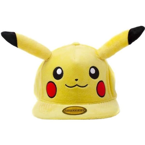 Pikachu med öron basebollkeps - Nintendo - Gul