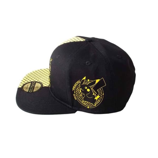Pokemon Baseball Keps Pikachu Block japansk logotyp ny officiell svart