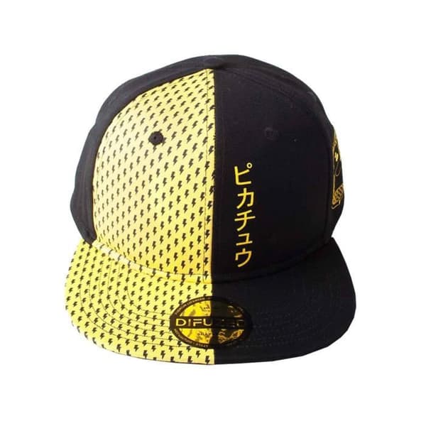 Pokemon Baseball Keps Pikachu Block japansk logotyp ny officiell svart