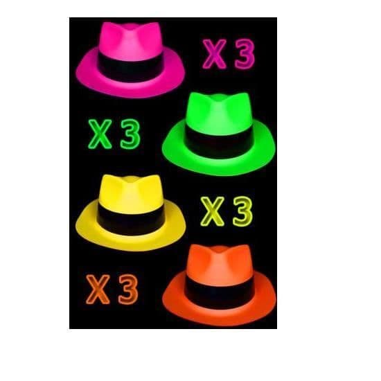 12 neon Al Capone hattar
