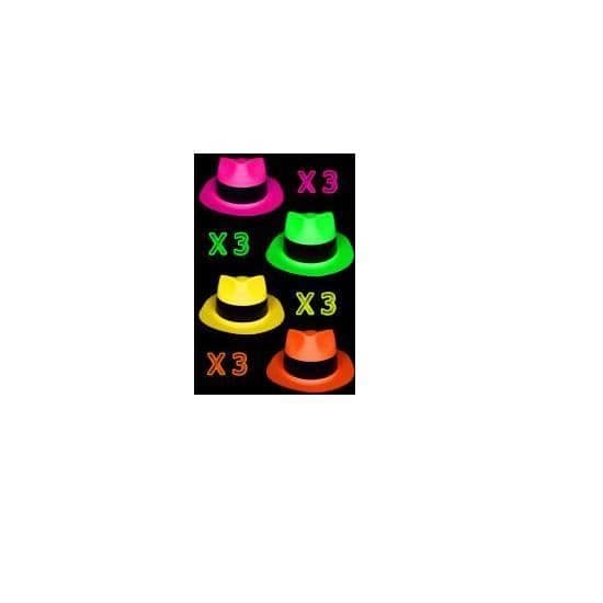 12 neon Al Capone hattar
