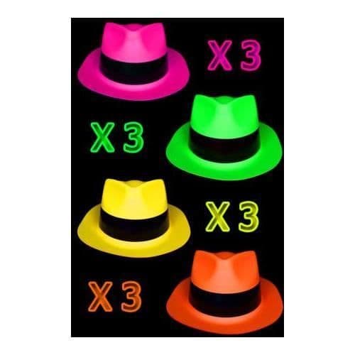 12 neon Al Capone hattar