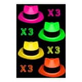 Miniatyrbild 1 av 4: 12 neon Al Capone hattar