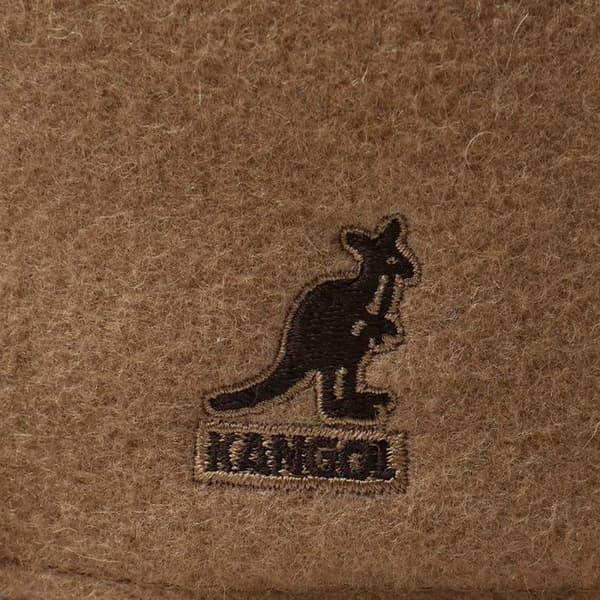 Casquette - Kangol - WOOL 504 - 100% ull - Färg Camel - Osynlig skärm