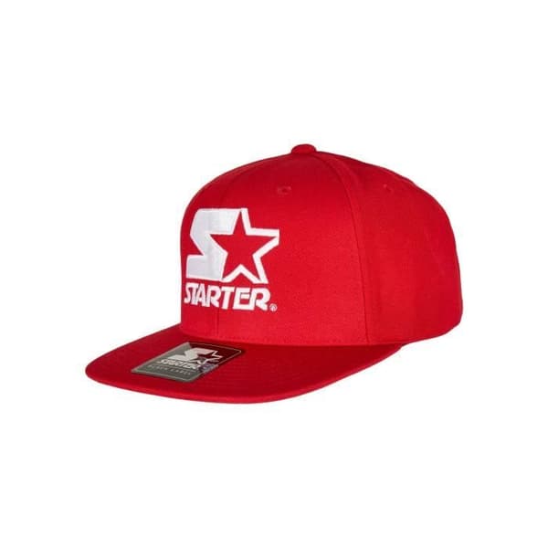 Urban Classics Starter Snapback Keps - röd - TU