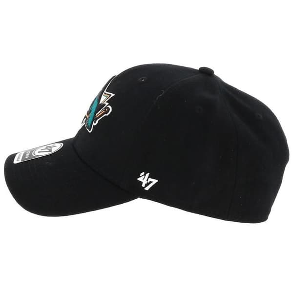 Casual Keps - 47 Märke - MVP San Jose Sharks - Svart - Justerbar - Höst/vinter