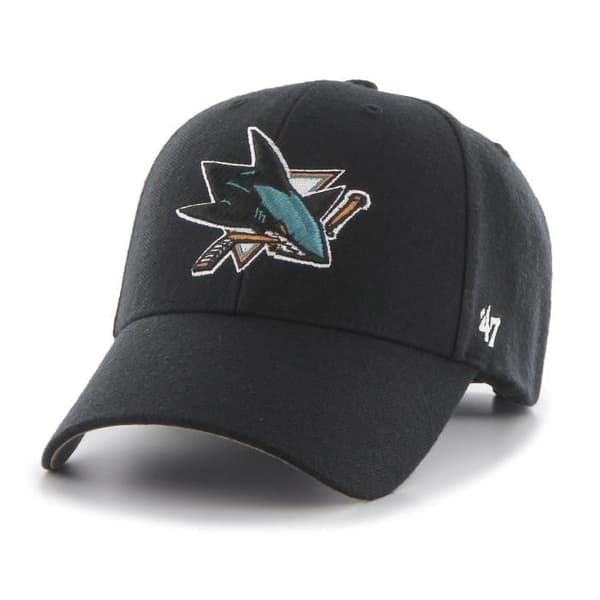 Casual Keps - 47 Märke - MVP San Jose Sharks - Svart - Justerbar - Höst/vinter