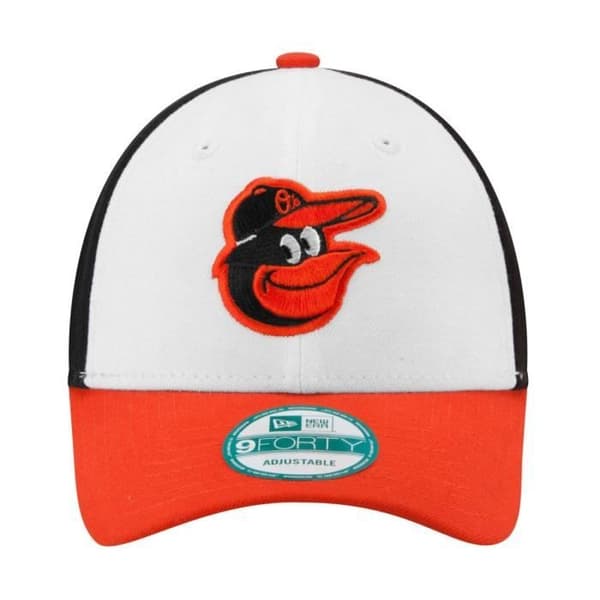 9FORTY Keps - New Era - MLB LEAGUE Baltimore Orioles - Vit - 100 % polyester - Sportkläder