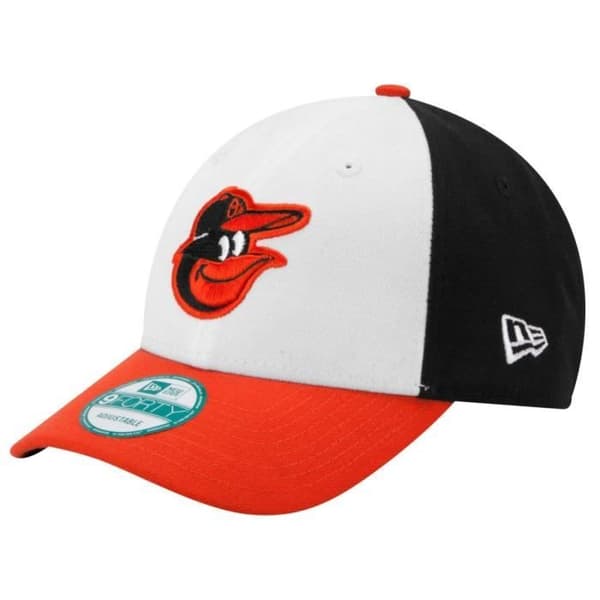 9FORTY Keps - New Era - MLB LEAGUE Baltimore Orioles - Vit - 100 % polyester - Sportkläder