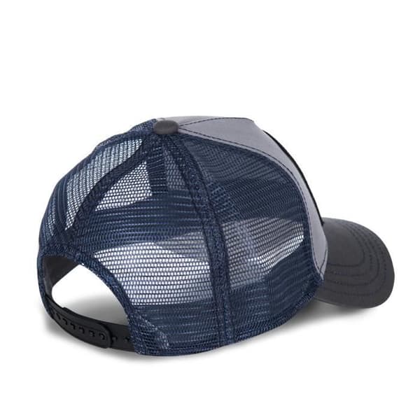 Trucker Keps - Von Dutch - SQUARE - Justerbar Snapback - Blå - Flying Eye Badge