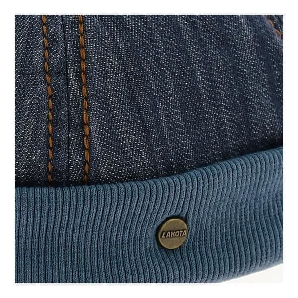 Dockerhatt - Keps utan visir i denimblått