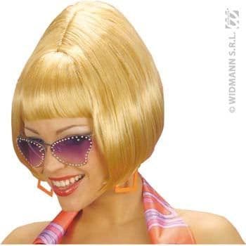 Perruque - Disco perruque från 70-talet blond kvinna - Vit - Vuxen - Inomhus
