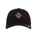 Miniatyrbild 3 av 6: Casquette - Flexfit - Läderlapp - Konstläder - Svart - Unisex