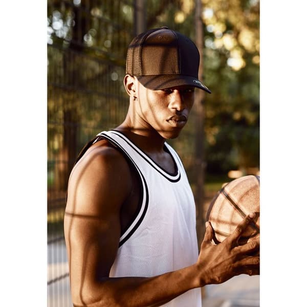 Casque - Flexfit - Tactel Meh - Bekväm - Polyester Nät - Unisex