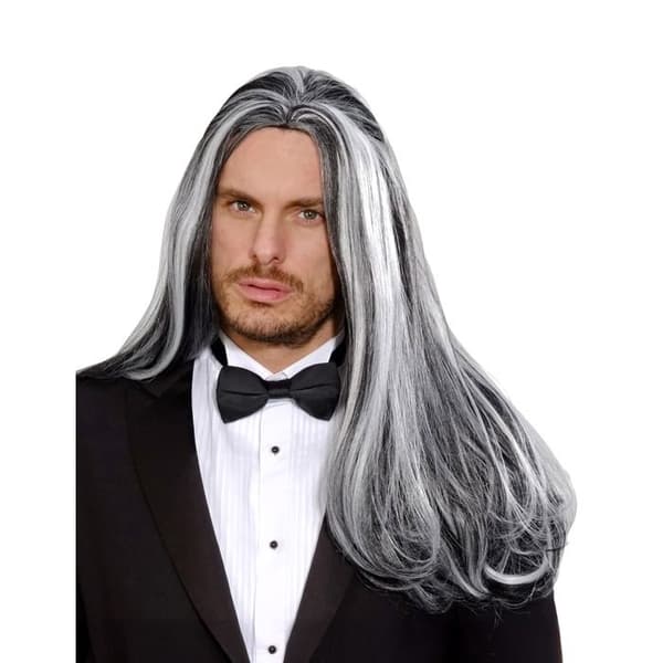 Långb生成化färgad vampyrperruque vuxen Halloween