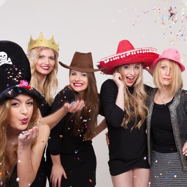 Cowboyhatt för karneval - 10024992-52