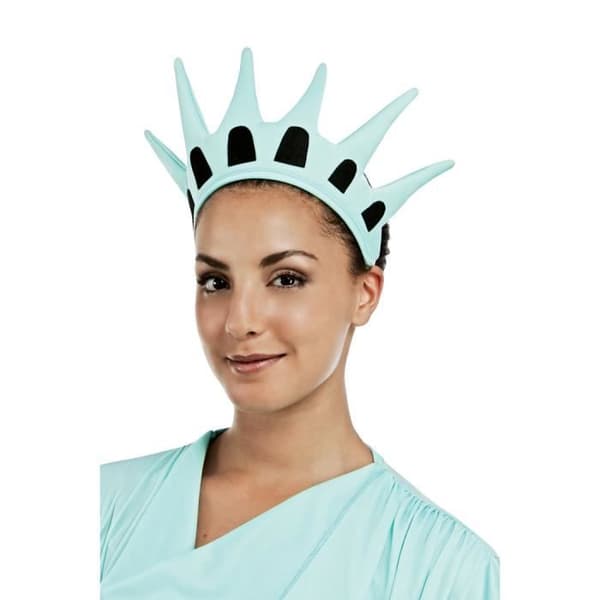 Frihetsgudinnan huvudbonad - LITTLE CLOWN - Kostymtillbehör - Mjuk latex - En storlek vuxen