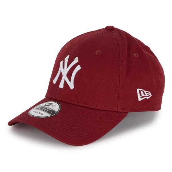 Keps - New Era - New York Yankees Essential 9Forty - Röd - Justerbar - Böjt visir