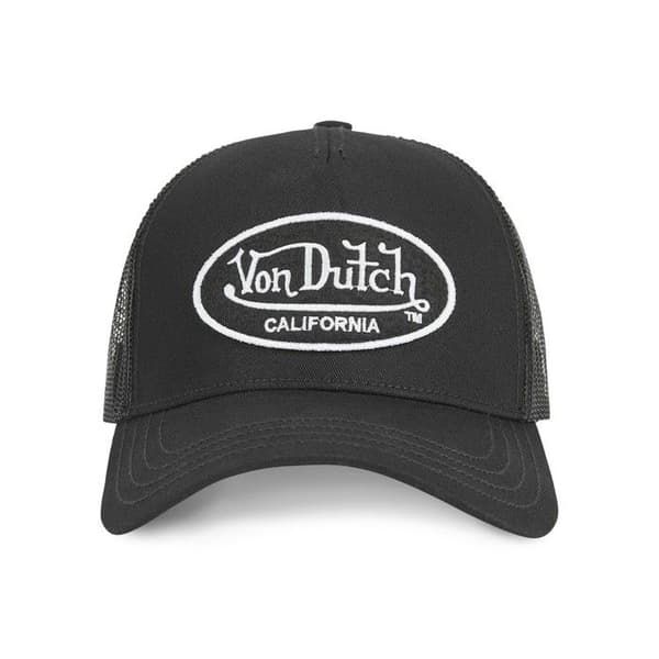 VON DUTCH Trucker Keps - TU Svart - Baseball visir - Främre märke