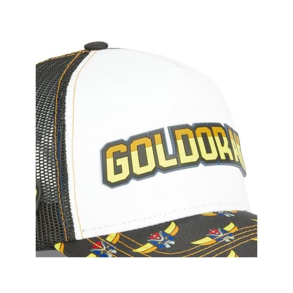 Truckerkeps - CAPSLAB - Grendizer - Justerbar - Vit - Vintage
