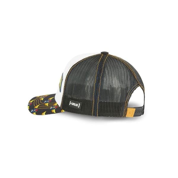 Truckerkeps - CAPSLAB - Grendizer - Justerbar - Vit - Vintage