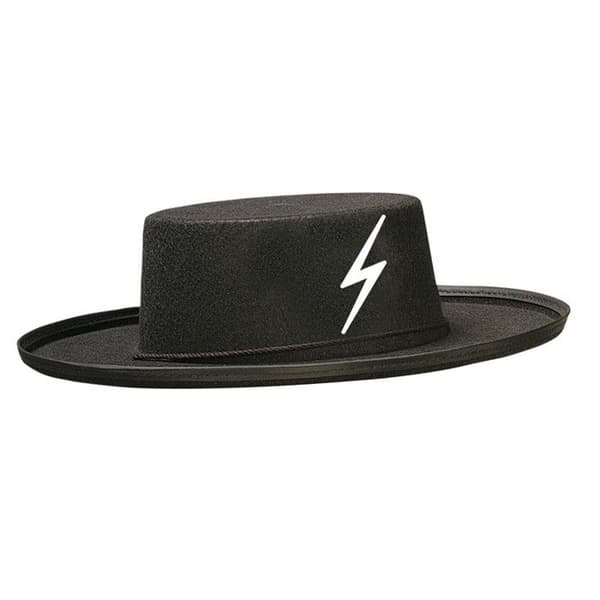 Zoro-hatt för barn - WIDMANN - Filt - Svart - Modeaccessoar - Zorro-licens