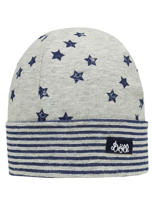 Randig och stjärnig dockhatt för barn