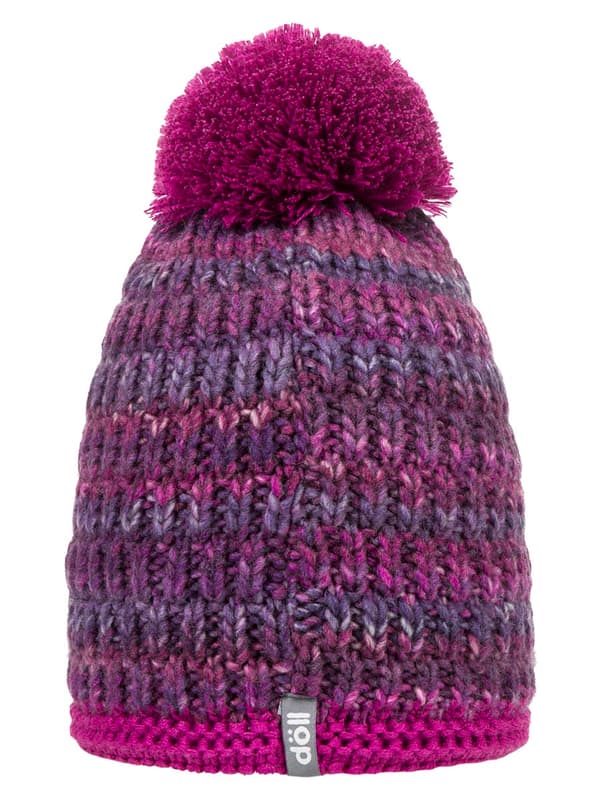 Barnens vintermössa med pompom docka