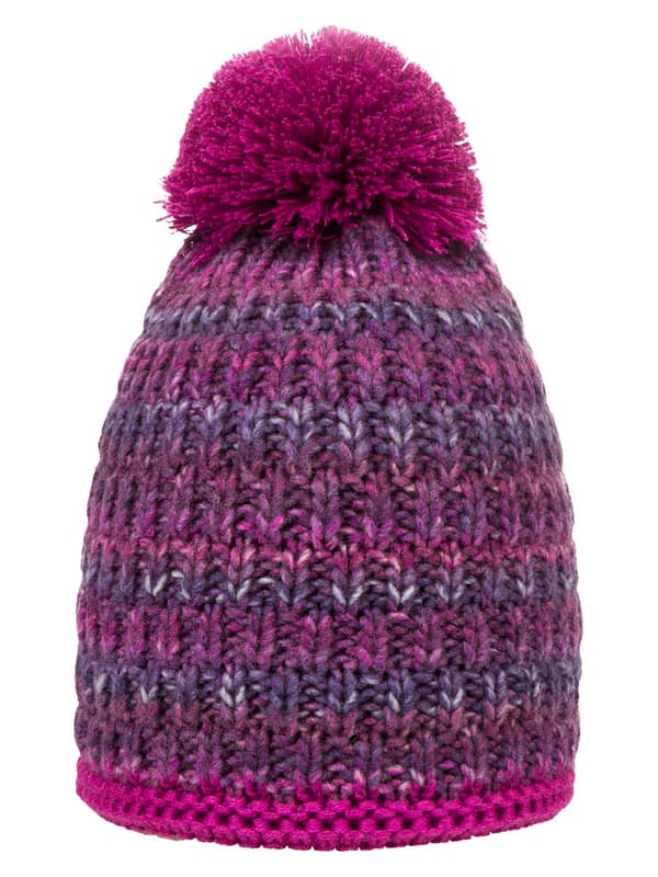 Barnens vintermössa med pompom docka