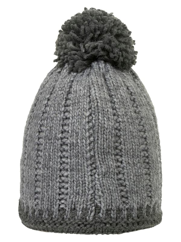 Barnens vintermössa med pompom docka