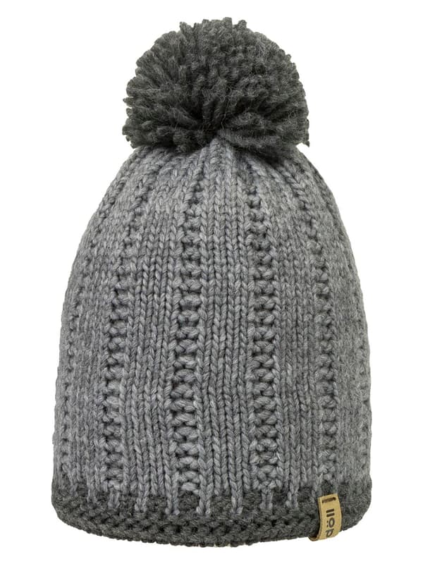 Barnens vintermössa med pompom docka