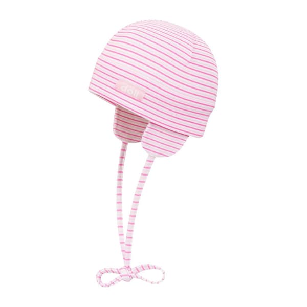 Babymössa knuten rosa Döll
