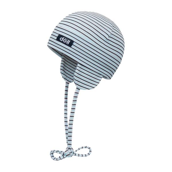 Babyhue bundet med stropper Döll
