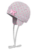 Miniatyrbild 1 av 3: Stickad mössa med rosa prickar Döll