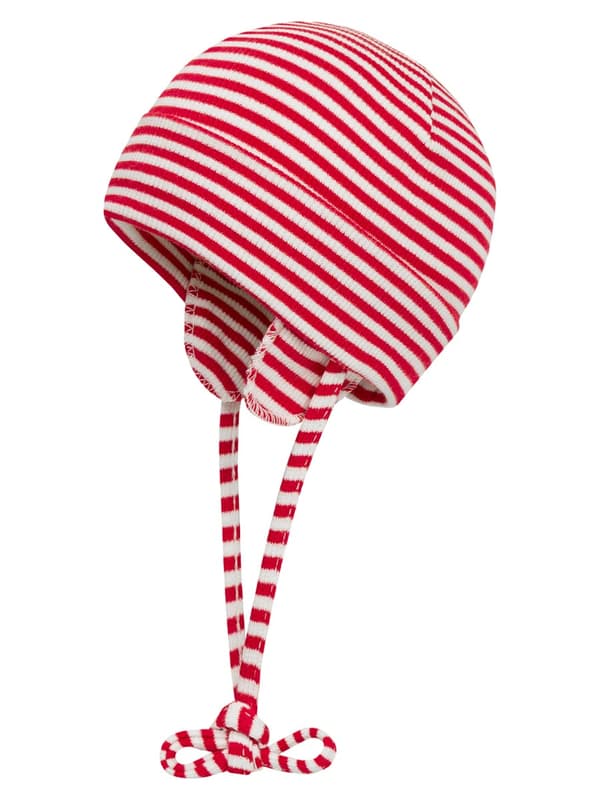 Punainen jerseyneulepipo Döll