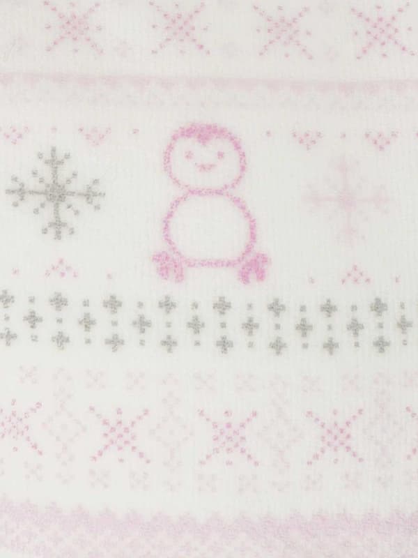 Krämfärgad snögubbeflickahatt Döll