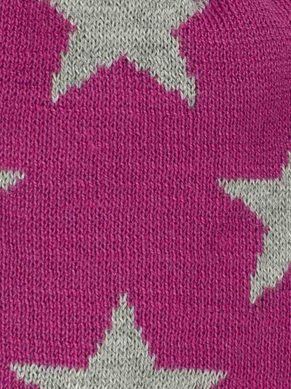 Tytön hattu, pinkki, tähdet, Döll
