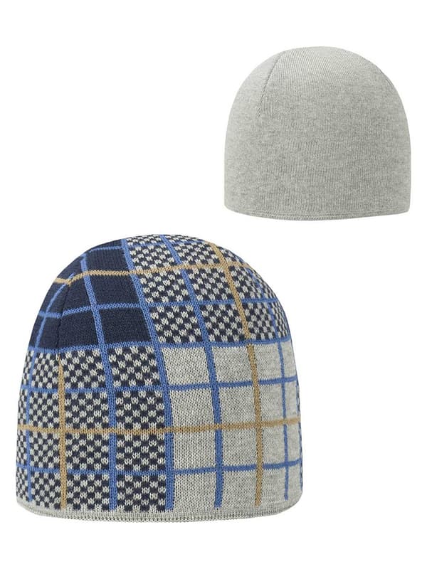 Pojkmössa, vändbar, grå, Döll